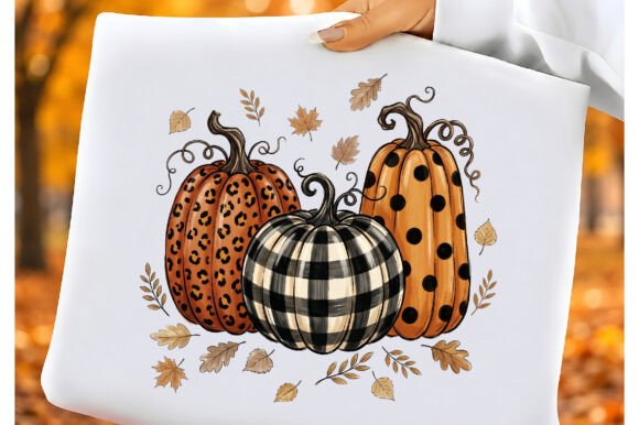 Download Buffalo Plaid Fall Leopard Pumpkin PNG - Plaid Collection