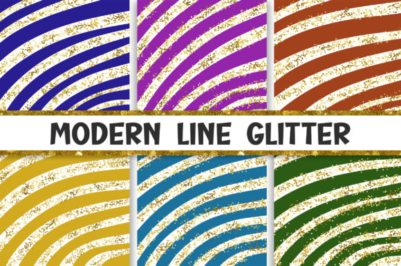 Download Modern Line Glitter Background - Premium Resources